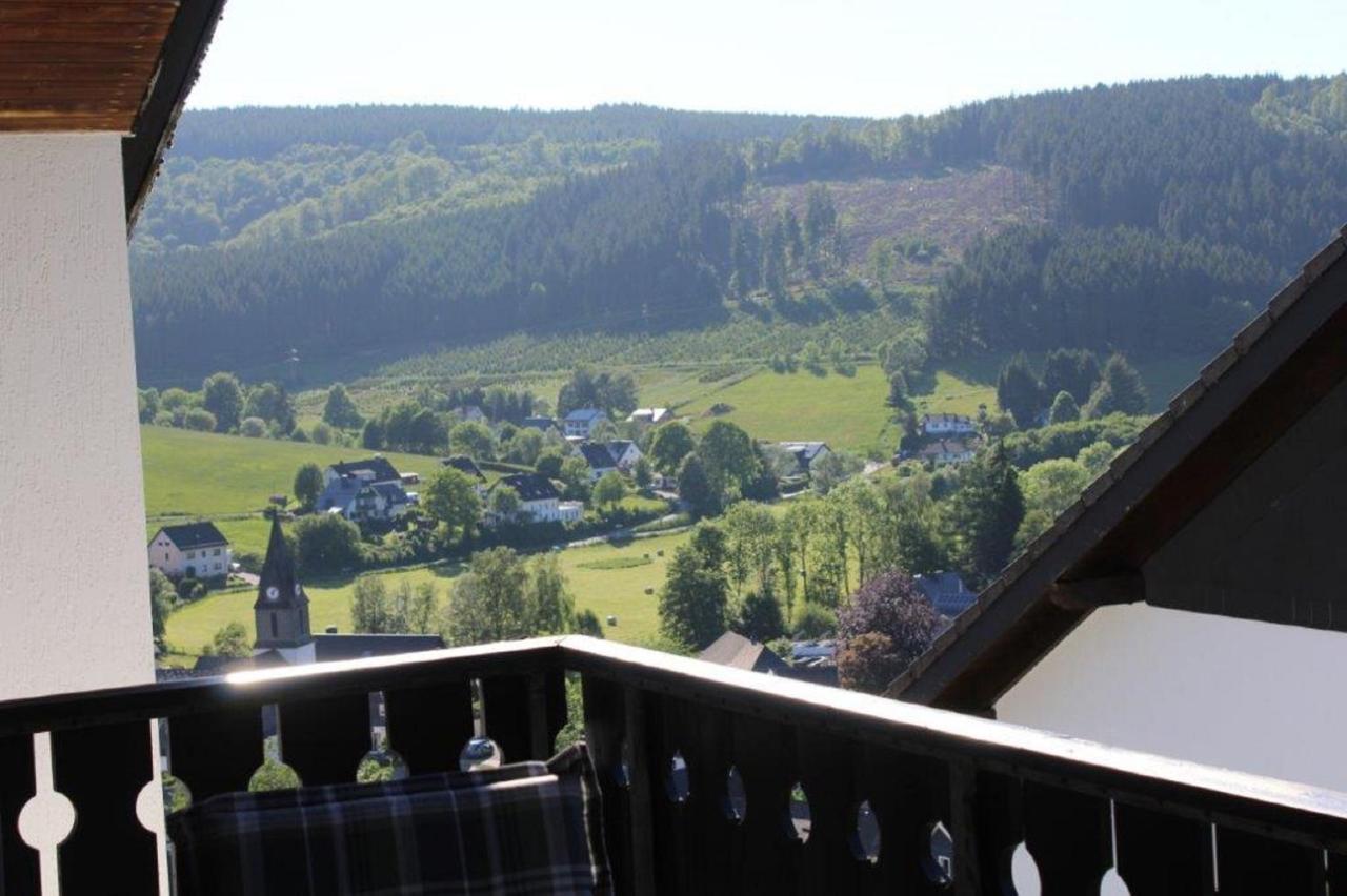 Ferienwohnung Frieda Mit Ueberdachtem Balkon Winterberg Esterno foto
